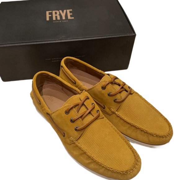 frye boat shoes mens